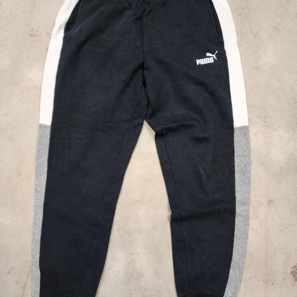 Puma Mens Black Jogger Pants